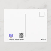 Chamomile Blume Nahe Postkarte (Rückseite)