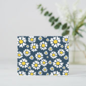 Chamomile-Blume Postkarte (Stehend Vorderseite)