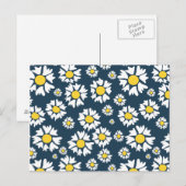 Chamomile-Blume Postkarte (Vorne/Hinten)