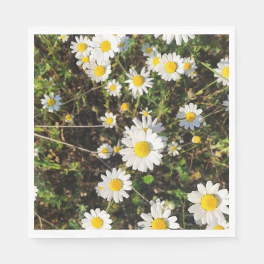 Chamomile-Blume Serviette (Vorderseite)