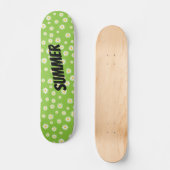 Chamomile-Blume Skateboard (Vorderseite)