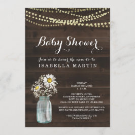 Chamomile Daisy Baby Shower - Gender Neutral Einladung