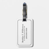 Chamomile Field, Ungarn Gepäckanhänger (Rückseite vertikal)