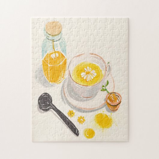 Chamomile & Honey Jigsaw Puzzle (Vertikal)