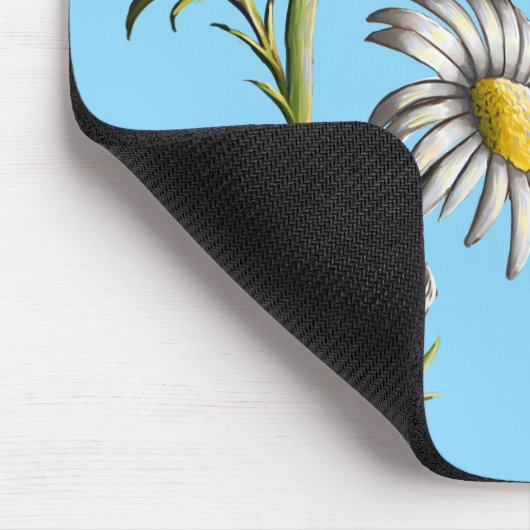Chamomile Mouse Pad Mousepad (Ecke)