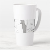 Chamomile Possibility Comic-Strip Milchtasse (Rechte Ecke)