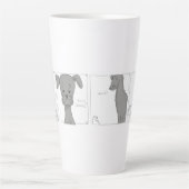 Chamomile Possibility Comic-Strip Milchtasse (Vorderseite)