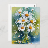 Chamomile Postkarte (Vorne/Hinten)