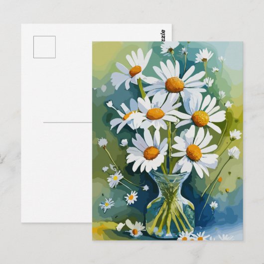 Chamomile Postkarte (Vorne/Hinten)