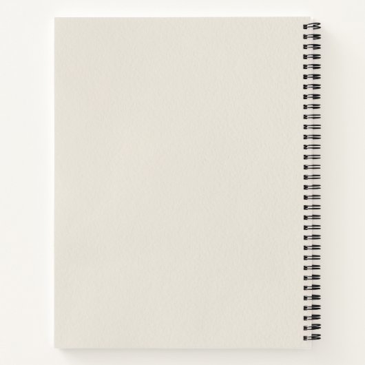 Chamomile Sprig - Soft Cream Notizblock (Rückseite)