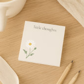 Chamomile Sprig - Soft Cream Post-it Klebezettel