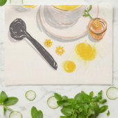 Chamomile Tea & Honey Kitchen Towels Geschirrtuch (Gefaltet)