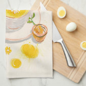 Chamomile Tea & Honey Kitchen Towels Geschirrtuch (Viertel Falte)
