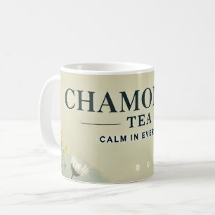 Chamomile Tee Design AI Art Kaffeetasse