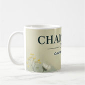 Chamomile Tee Design AI Art Kaffeetasse (Links)