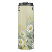 Chamomile Tee Design AI Art Thermosbecher (Rückseite)