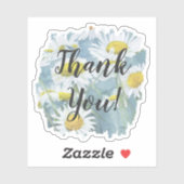 Chamomile Vielen Dank Aufkleber (Blatt)