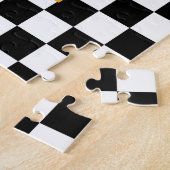 Chamomiles and Poppies Checkerboard Jigsaw Puzzle (Seite)