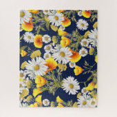 Chamomiles und Poppies Puzzle (Vertikal)