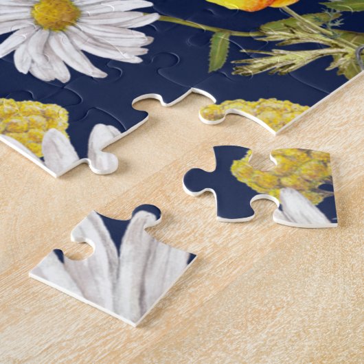 Chamomiles und Poppies Puzzle (Seite)