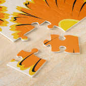 Chamomiles: Vintages Muster. Puzzle (Seite)