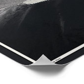 Chamonix - Aiguille du Midi Arete Solo Poster (Ecke)