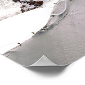 Chamonix Aiguille du Midi Mont Blanc Massif Frankr Poster (Ecke)