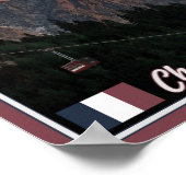 Chamonix - Aiguille du Midi Poster (Ecke)