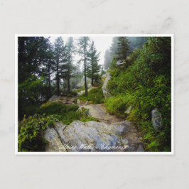 Chamonix - Blanc, Alpenlandschaft, Frankreich Postkarte