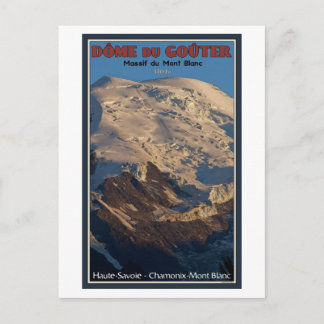 Chamonix - Dome du Gouter Postkarte