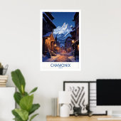 Chamonix Druck 1 Poster (Heimbüro)