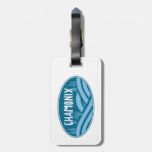 Chamonix France Outdoors Gepäckanhänger (Rückseite vertikal)