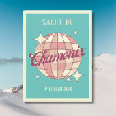 Chamonix France Retro Vintag Postcard Postkarte