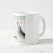 Chamonix France-Skiposter Jumbo-Tasse (Vorderseite Rechts)