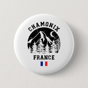 Chamonix Frankreich Alpen Skigebiet Alp Alpine Button