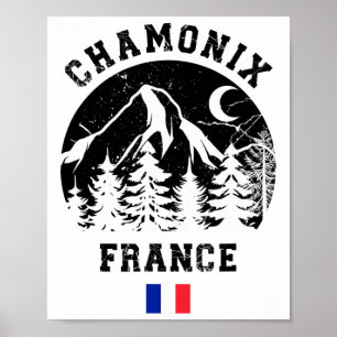 Chamonix Frankreich Alpen Skigebiet Alp Alpine Poster