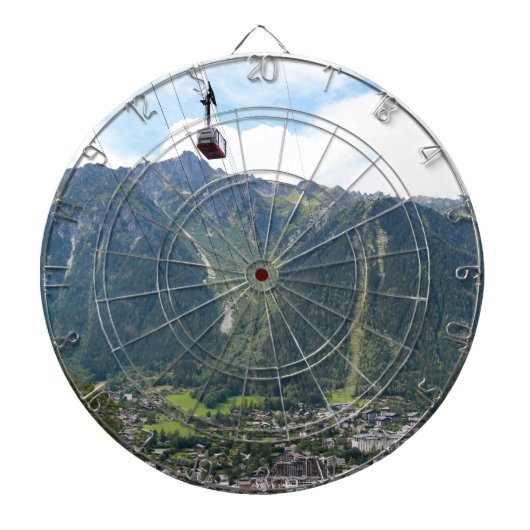 Chamonix - Frankreich Dartscheibe (vorne)