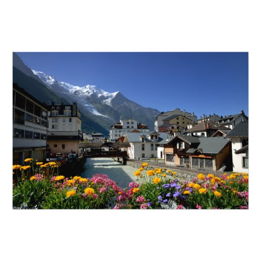 Chamonix, Frankreich Fotodruck (Vorne)