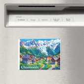 Chamonix Frankreich Magnet (In Situ (Geschirrspüler))