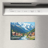 Chamonix Frankreich Magnet (In Situ (Geschirrspüler))
