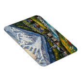 Chamonix Frankreich Mont Blanc Magnet (Rechte Seite)