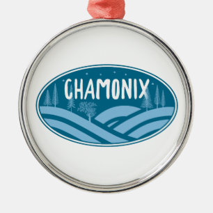 Chamonix Frankreich Outdoor Ornament Aus Metall