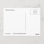Chamonix, Frankreich Postkarte (Rückseite)
