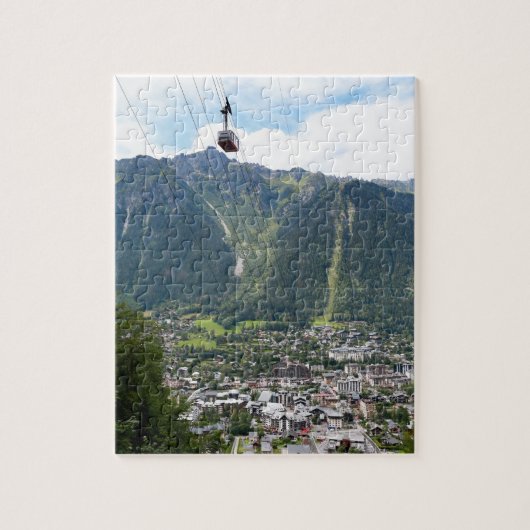 Chamonix - Frankreich Puzzle (Vertikal)
