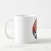 Chamonix Frankreich Retro Berg Tasse (Links)