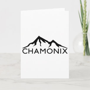 Chamonix Frankreich Skifahren Karte