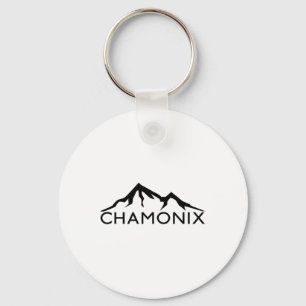 Chamonix Frankreich Skifahren Schlüsselanhänger
