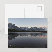 Chamonix Französische Alpen Postkarte (Vorne/Hinten)