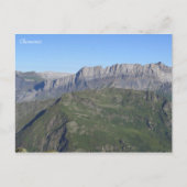 Chamonix Französische Alpen Postkarte (Vorderseite)