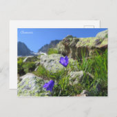 Chamonix Französische Alpen Postkarte (Vorne/Hinten)